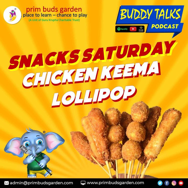cover art for BUDDY TALKS #podcast | Homemade | Chicken Keema Lollipop