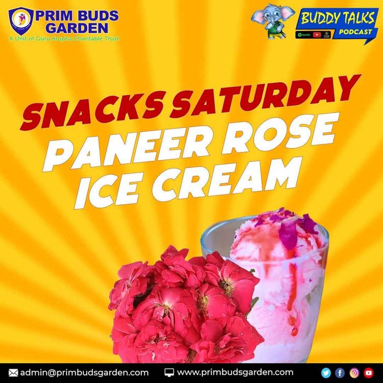 cover art for BUDDY TALKS #podcast | Homemade | Paneer Rose Ice Cream | Healthy Delight #recipe