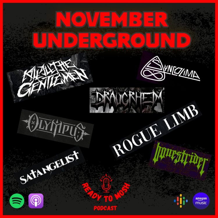cover art for November Underground Gigs