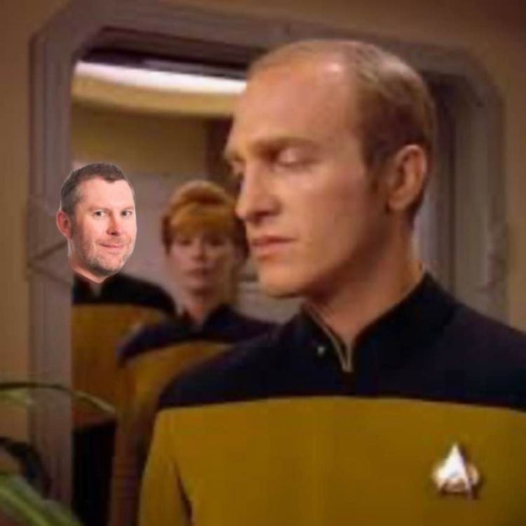 cover art for Episode 74: TNG’s Eye of the Beholder