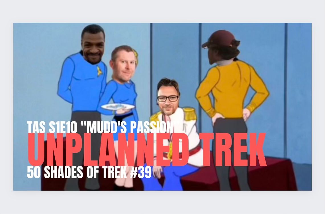 cover art for Episode 103: TAS’s Mudd’s Passion