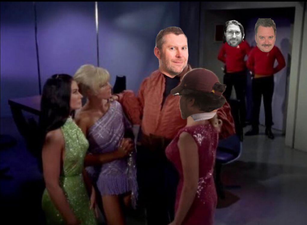 cover art for Episode 105: TOS’s Mudd’s Women
