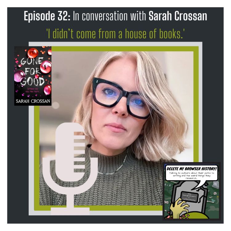cover art for Episode 32: In conversation with Sarah Crossan