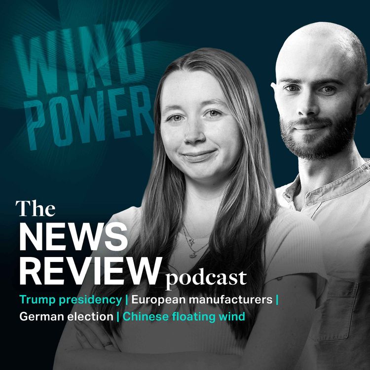 cover art for Trump presidency | European manufacturers | German election | Chinese floating wind
