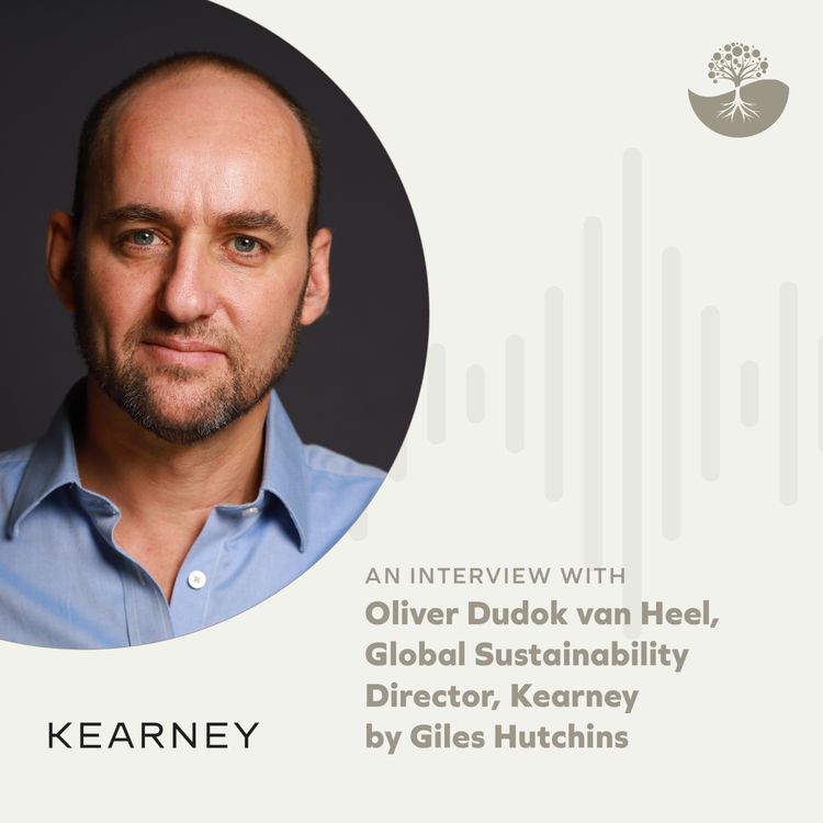 cover art for Oliver Dudok van Heel: Global Sustainability Director of Kearney