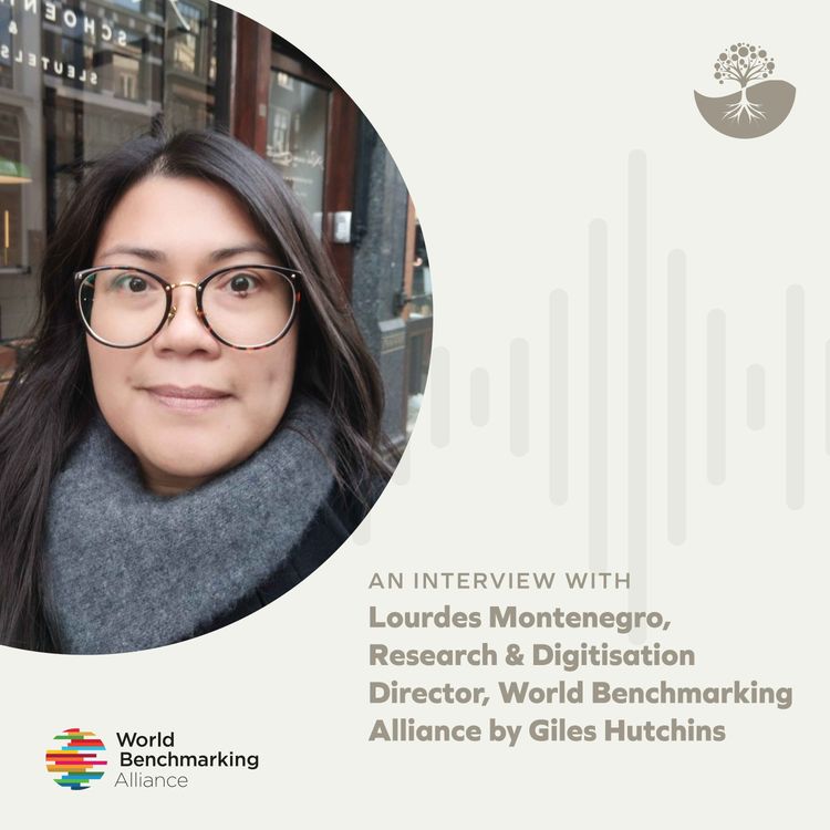 cover art for Lourdes Montenegro: Research & Digitisation Director at World Benchmarking Alliance