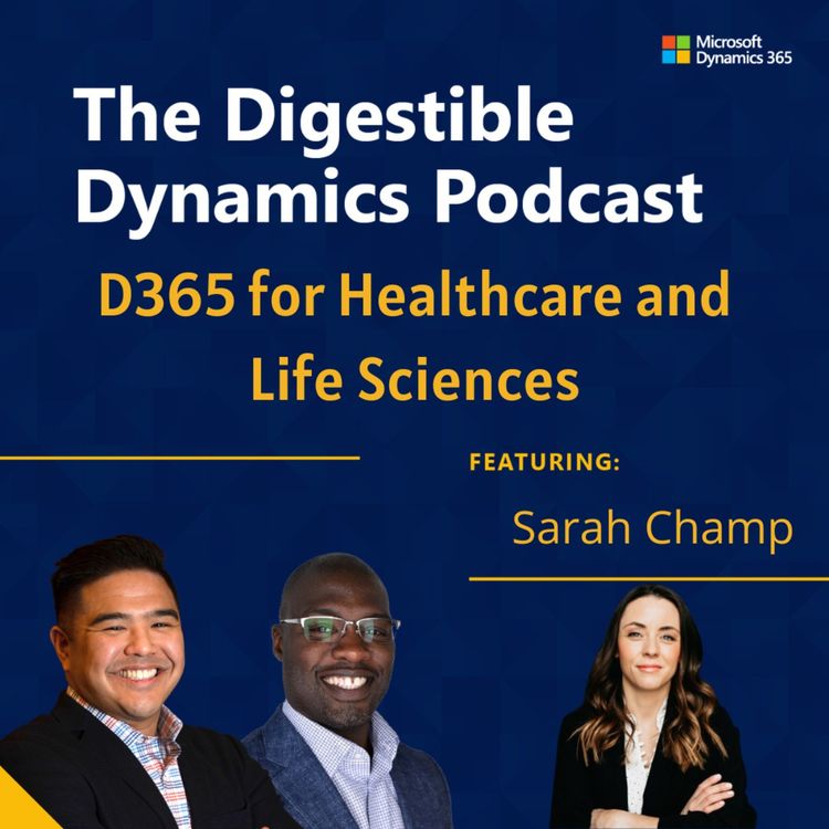 cover art for D365 for Healthcare and Life Sciences