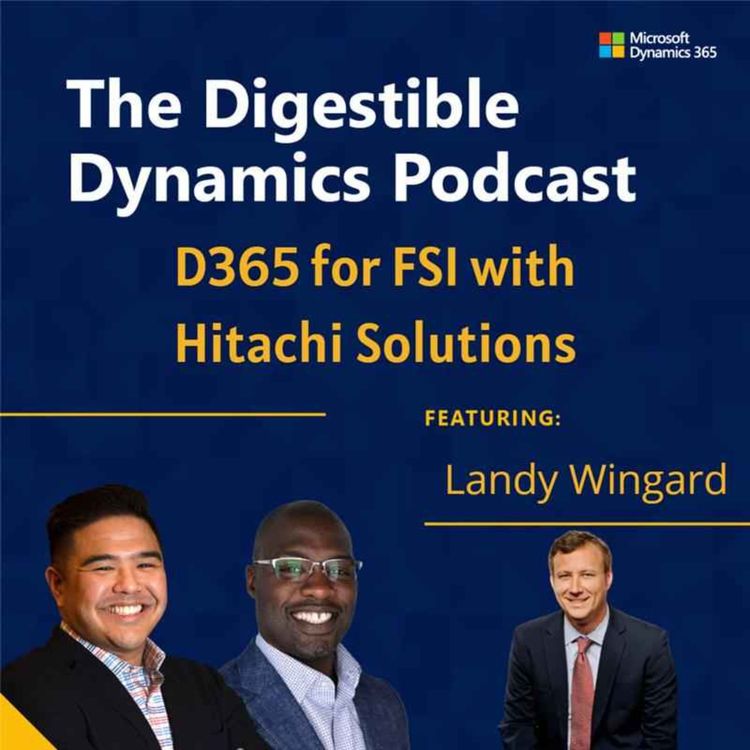 cover art for D365 for FSI with Hitachi Solutions