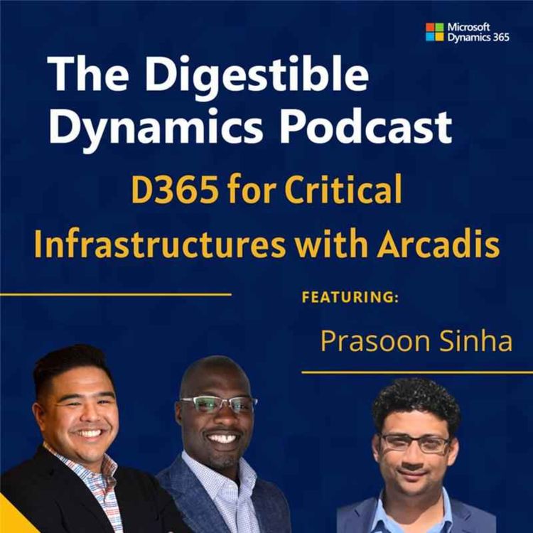 cover art for D365 for Critical Infrastructures with Arcadis 