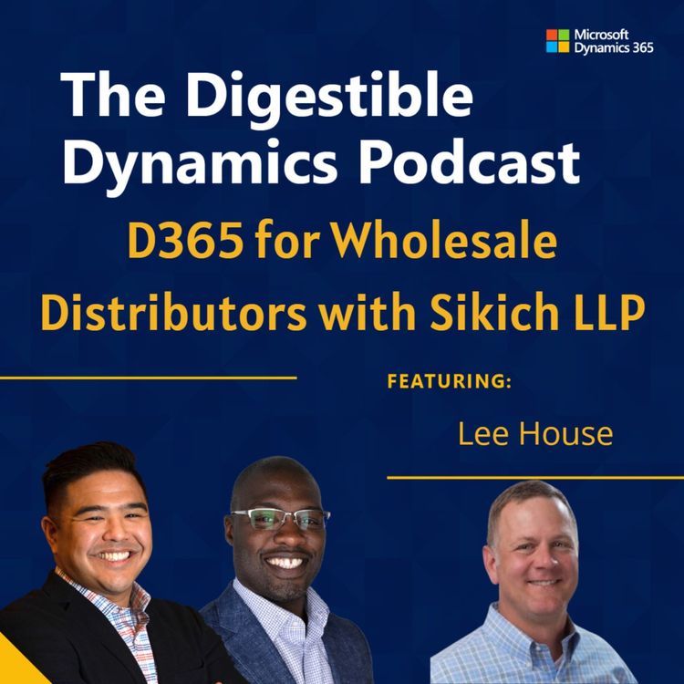 cover art for D365 for Wholesale Distributors with Sikich LLP