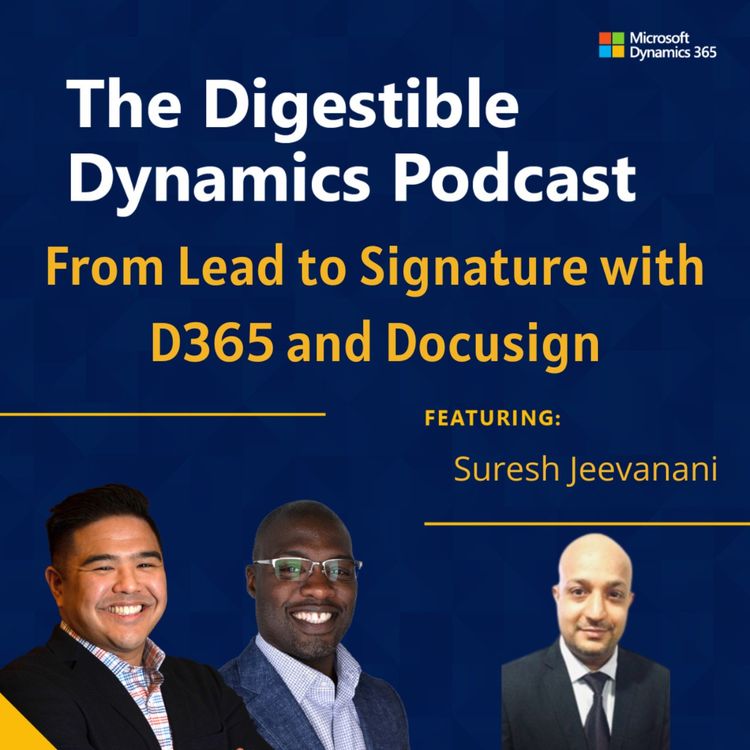 cover art for From Lead to Signature with D365 and Docusign