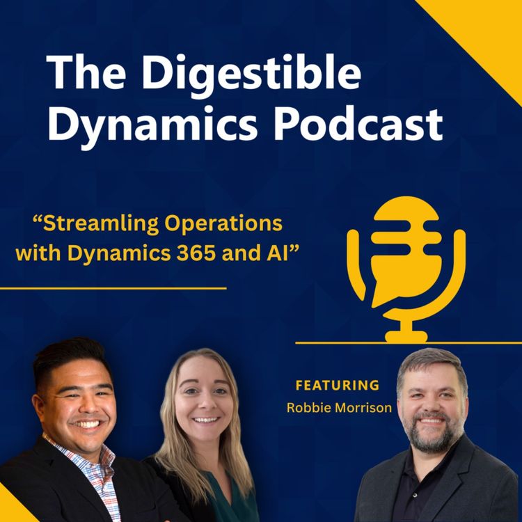 cover art for Streamlining Operations with D365 & AI