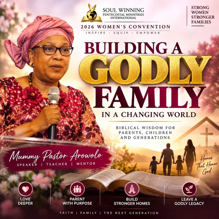 cover art for Mummy Pastor Arowolo: Building a Godly Family in a Changing World