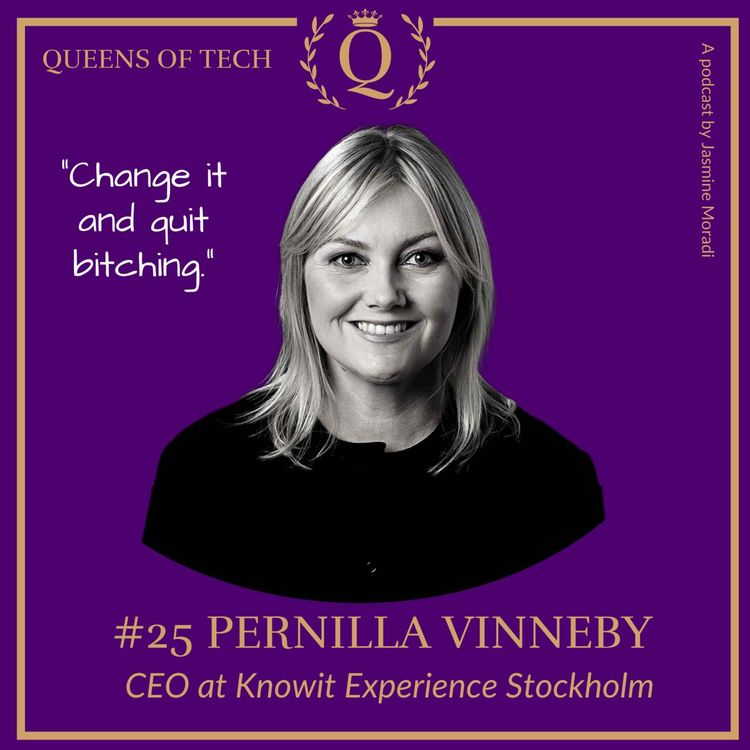 cover art for Tech Queen: Pernilla Vinneby - CEO at Knowit Experience Sweden