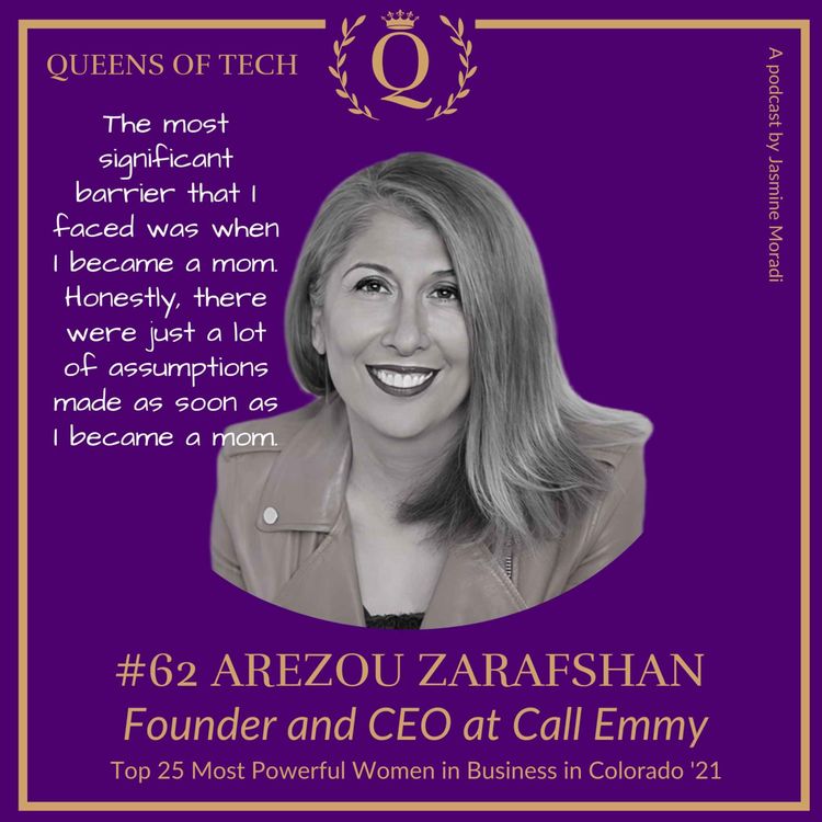cover art for Tech Queen: Arezou Zarafshan - Founder and CEO at Call Emmy