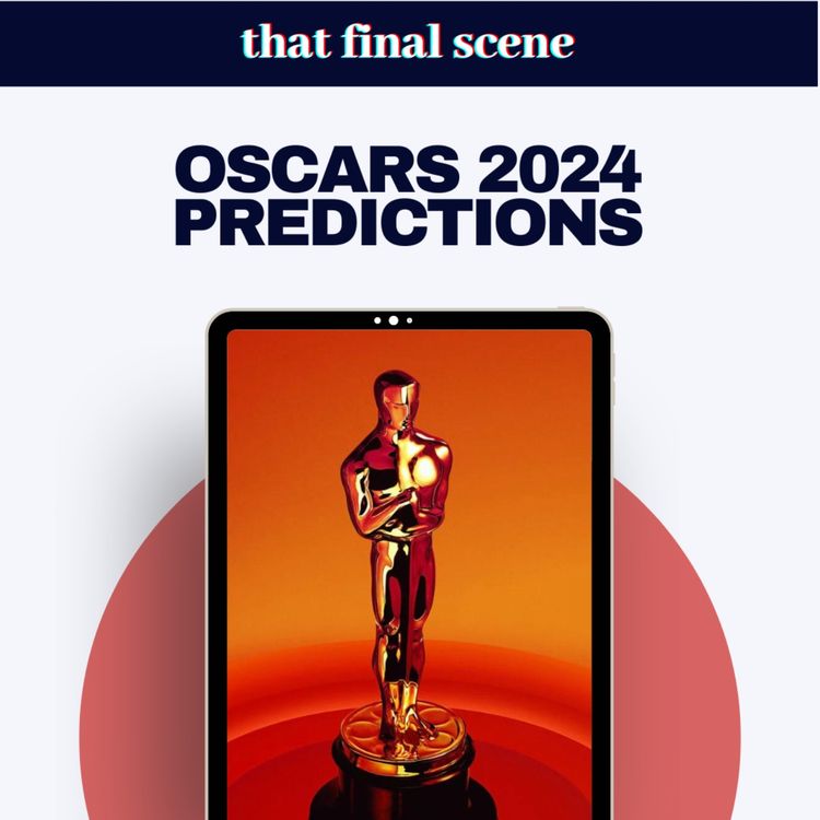 cover art for Oscars 2024 predictions + judging actor accents (with Simon Haines)