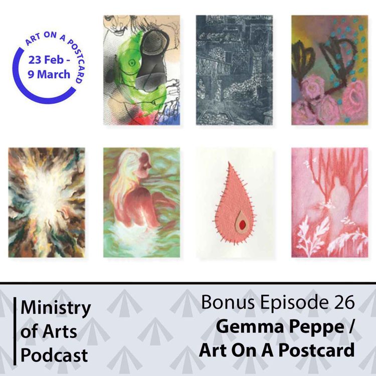 cover art for Gemma Peppe/Art on a Postcard - MoA Bonus Episode 26