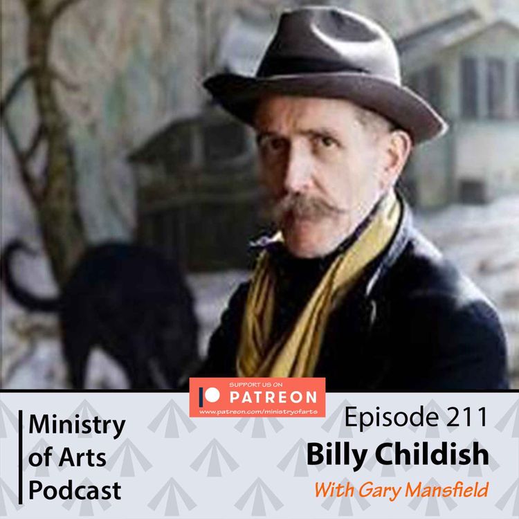 cover art for Ep.211 Billy Childish - Ministry of Arts Podcast