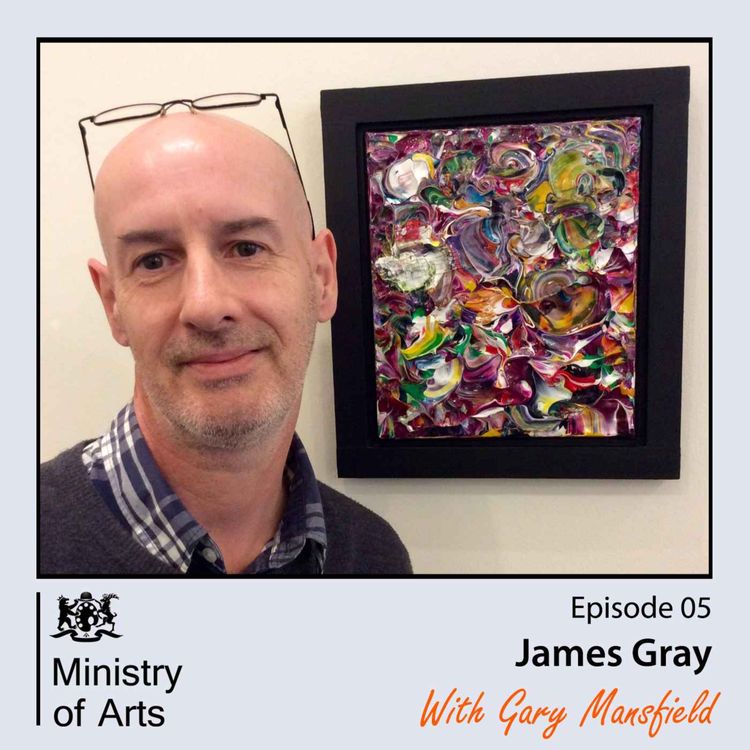 cover art for REWIND Ep.05 James Gray & Cafe Art - Ministry of Arts Podcast
