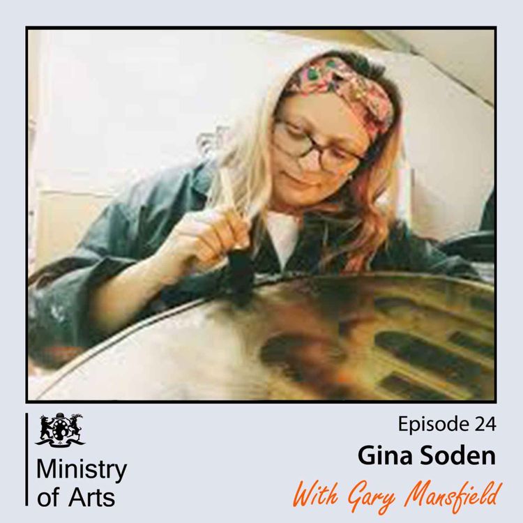 cover art for REWIND Ep.24 Gina Soden - Ministry of Arts Art Podcast