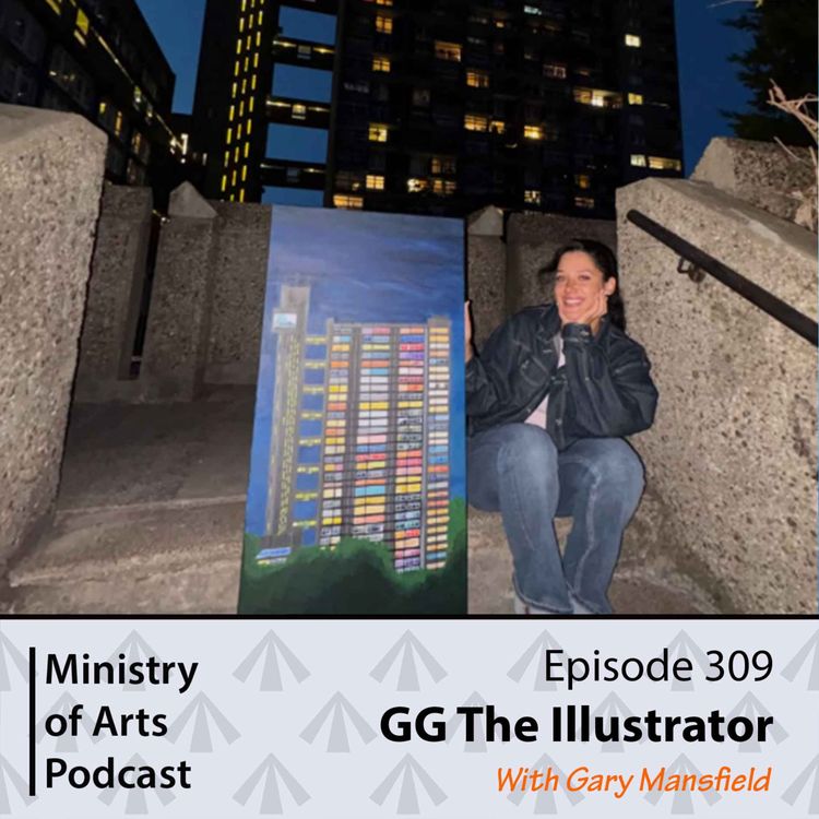 cover art for Ep.309 GG The Illustrator - Ministry of Arts Podcast