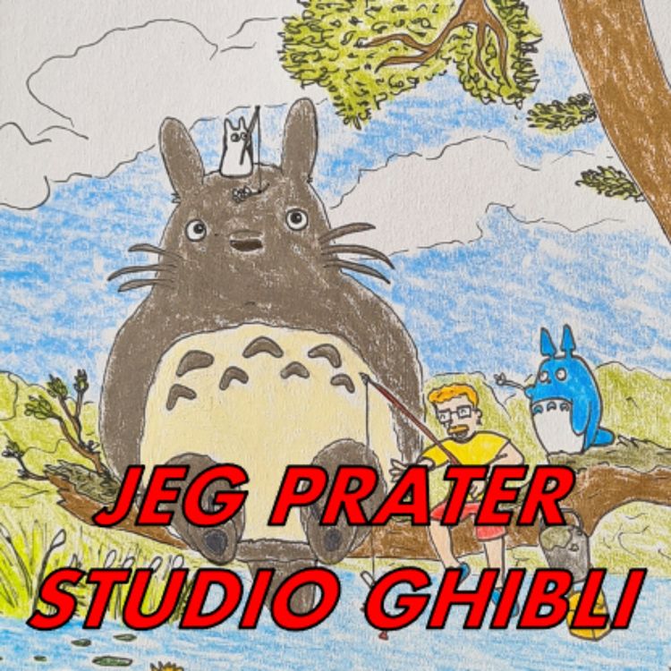 cover art for JEG prater Studio Ghibli med Ole Holgersen