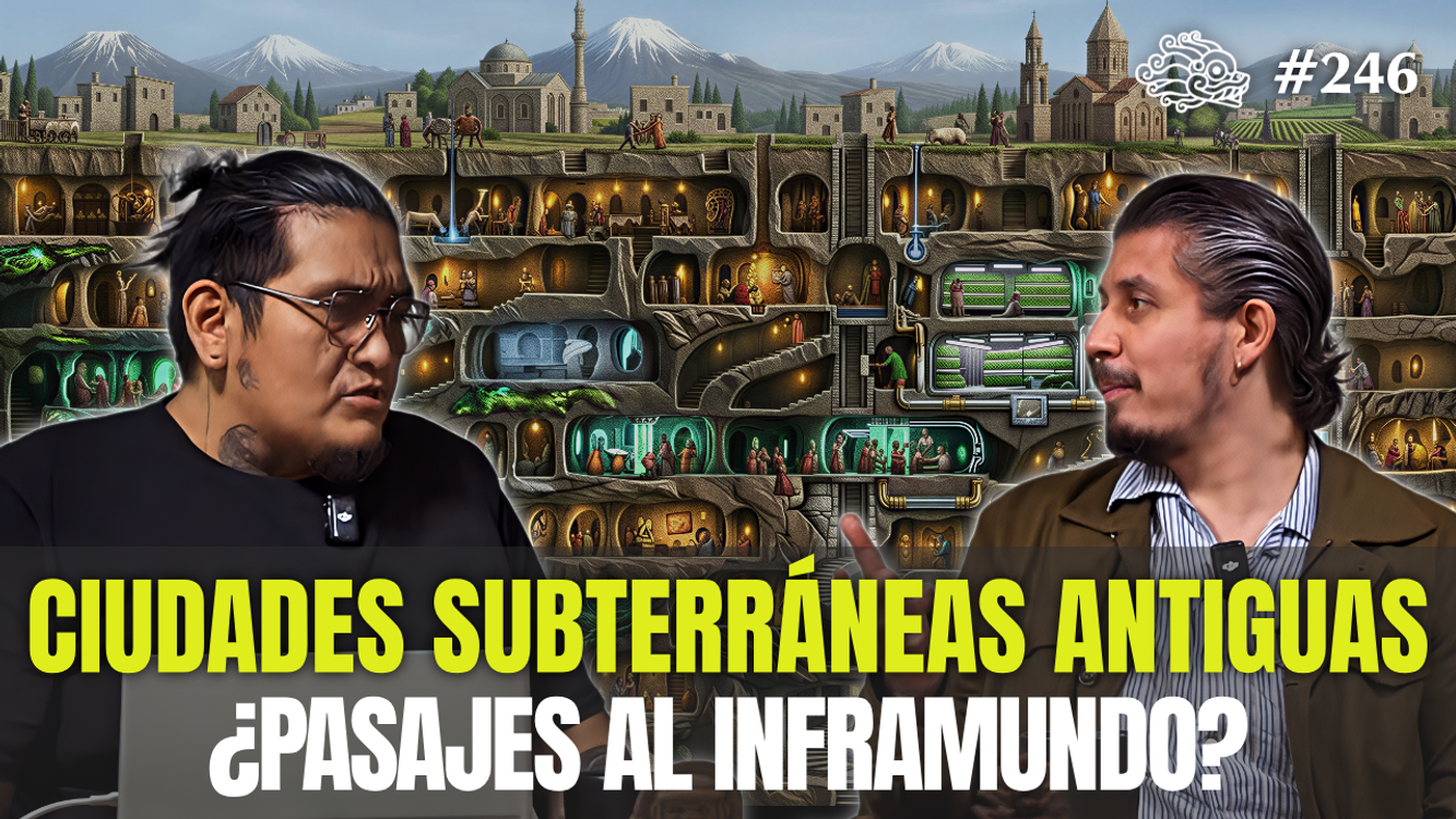 cover art for 246 - Ciudades Subterráneas de la Antigüedad ¿Pasajes al Inframundo?