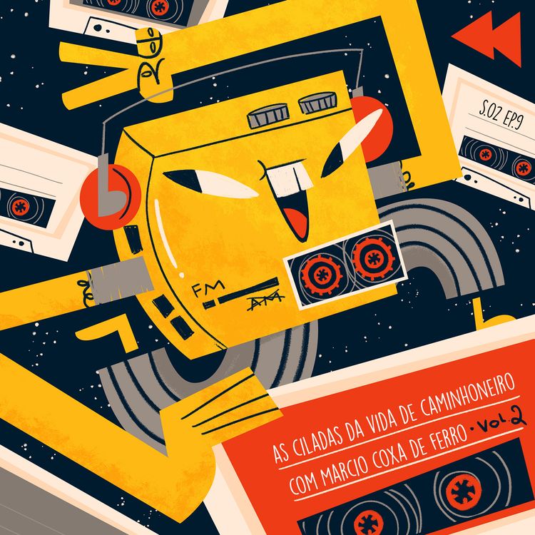 cover art for As Ciladas da Vida de Caminhoneiro com Marcio Coxa de Ferro