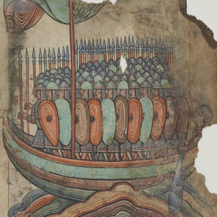 cover art for His2Go#182 - Als die Wikinger kamen: Angriff auf Lindisfarne & Beginn der Wikingerzeit