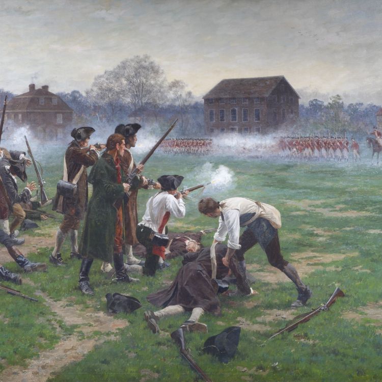 cover art for His2Go#216 - 19. April 1775: Der erste Schuss des amerikanischen Unabhängigkeitskriegs