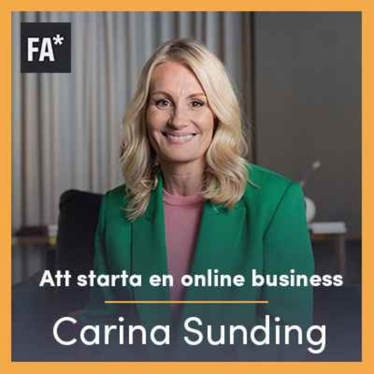 cover art for Att starta en online business - Carina Sunding