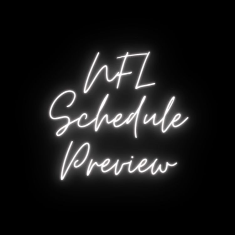 cover art for NFL Schedule Preview 