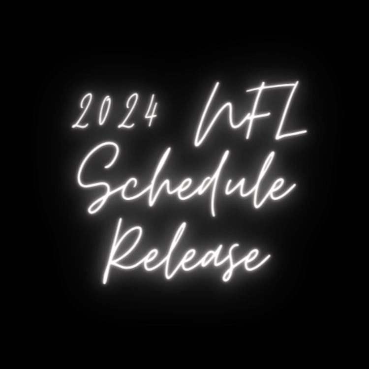cover art for 2024 NFL Schedule Release