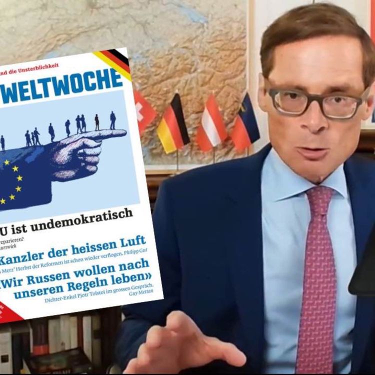 cover art for Putin: Macrons Friedenstruppen legitime Ziele - Vorschau «Weltwoche Deutschland»