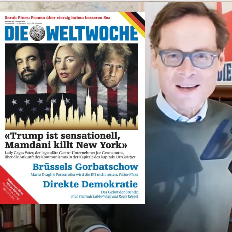 cover art for Von der Leyens Schnüffelstaat – Vorschau Weltwoche Deutschland