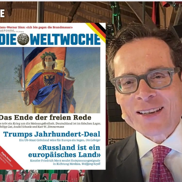 cover art for Verzweiflung: CDU-Politiker sägen an der Redefreiheit – Vorschau Weltwoche Deutschland
