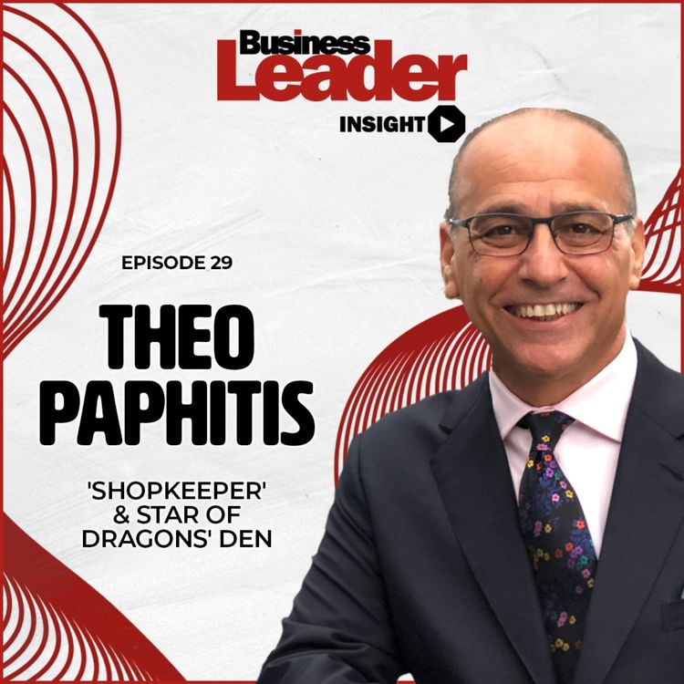 cover art for Theo Paphitis: 'Shopkeeper' & star of Dragons' Den