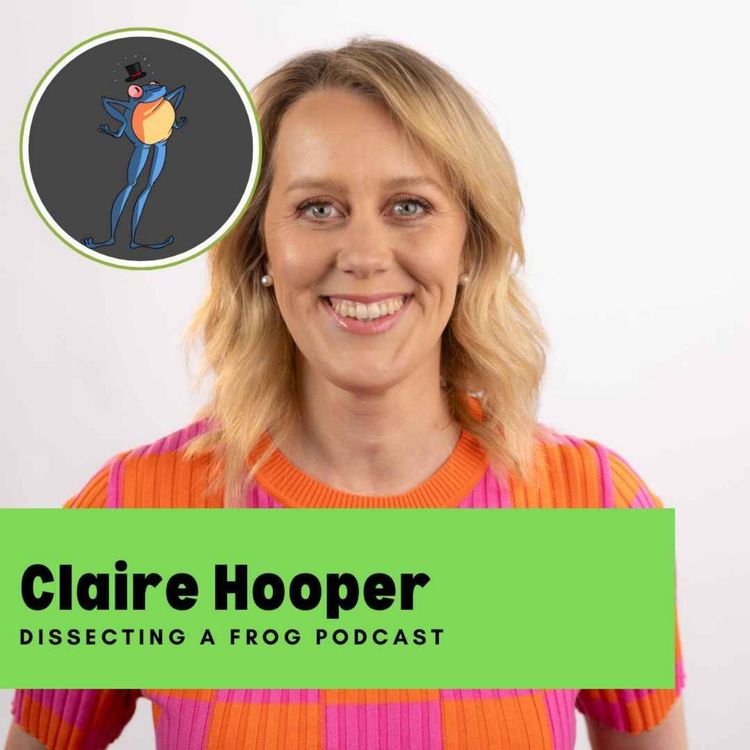 cover art for 38: Claire Hooper | preforming on different stages