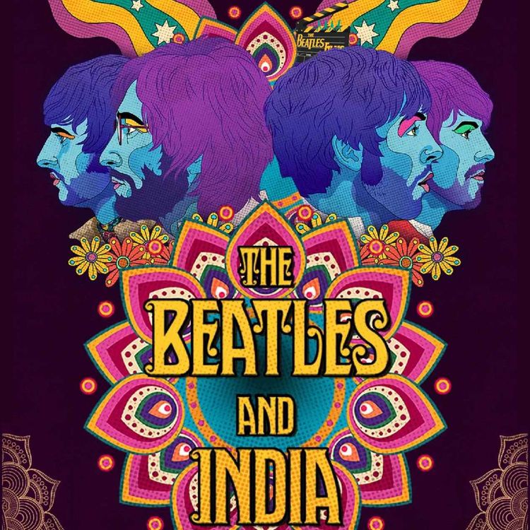 cover art for The Beatles and India