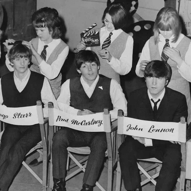 cover art for Sam Mendes' four Beatles biopics: movie release and casting discussion