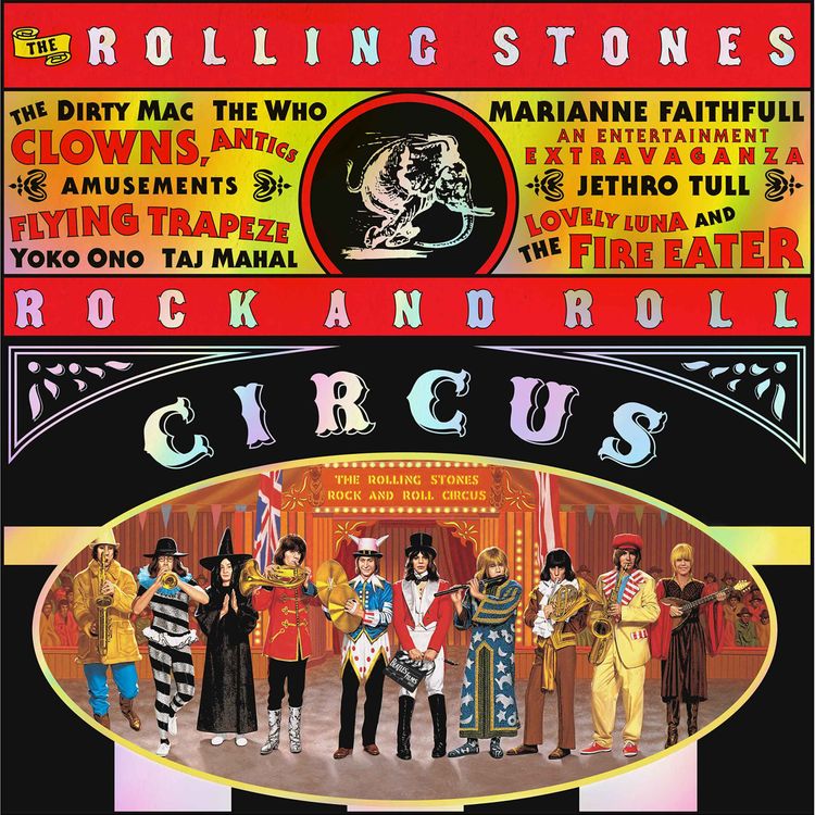 cover art for The Rolling Stones Rock and Roll Circus