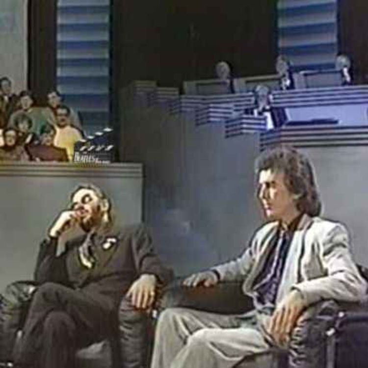 cover art for George Harrison and Ringo Starr interview on Aspel and Company, 1988