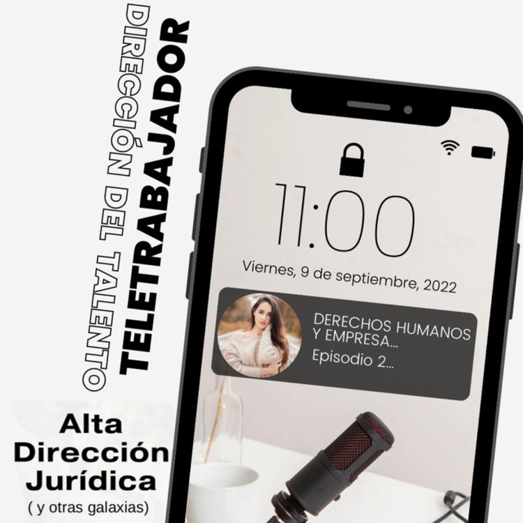 cover art for El teletrabajo y los derechos humanos