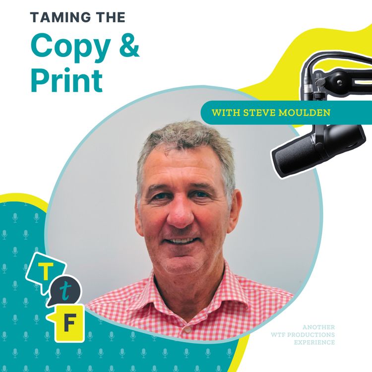 cover art for Taming the Copy & Print - Steve Moulden