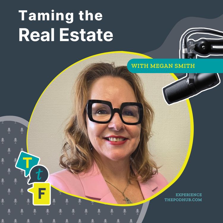 cover art for Taming the Real Estate - Megan Smith