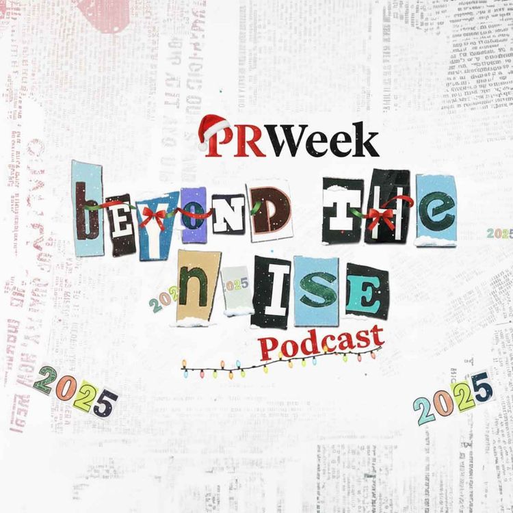 cover art for Omnicom 2.0, WPP office, AI search - 2025's top stories, PRWeek podcast