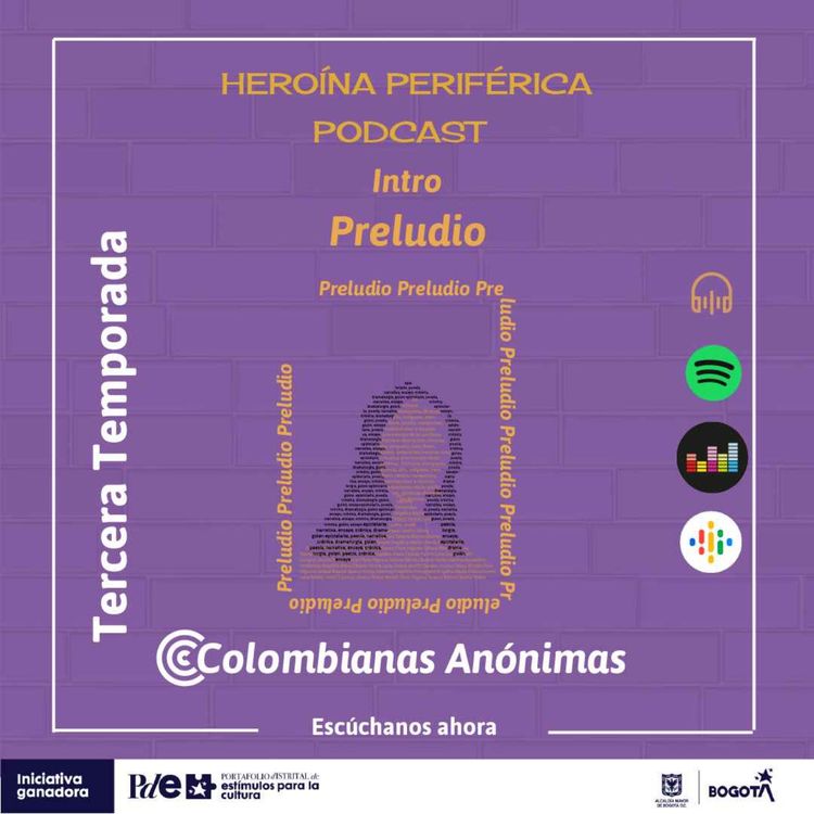 cover art for Preludio tercera temporada: Colombianas Anónimas