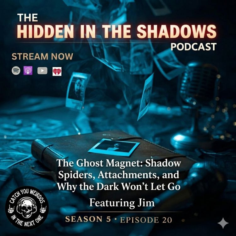 cover art for The Ghost Magnet: Shadow Spiders, Attachments, and Why the Dark Wouldn't Let Go | Jim