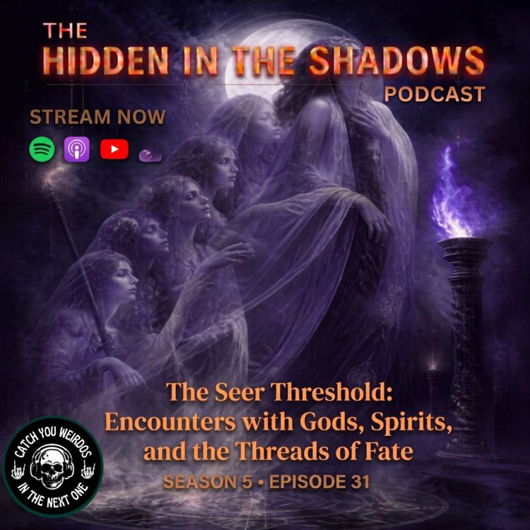 cover art for The Seer Threshold: Encounters with Gods, Spirits, and the Threads of Fate