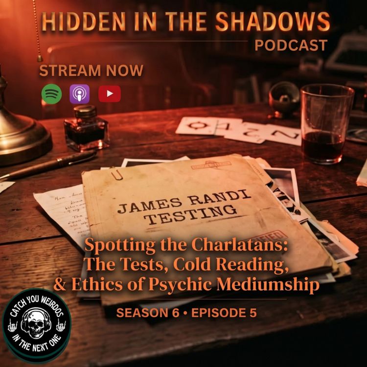 cover art for Spotting the Charlatans: The Tests, Cold Reading, & Ethics of Psychic Mediumship